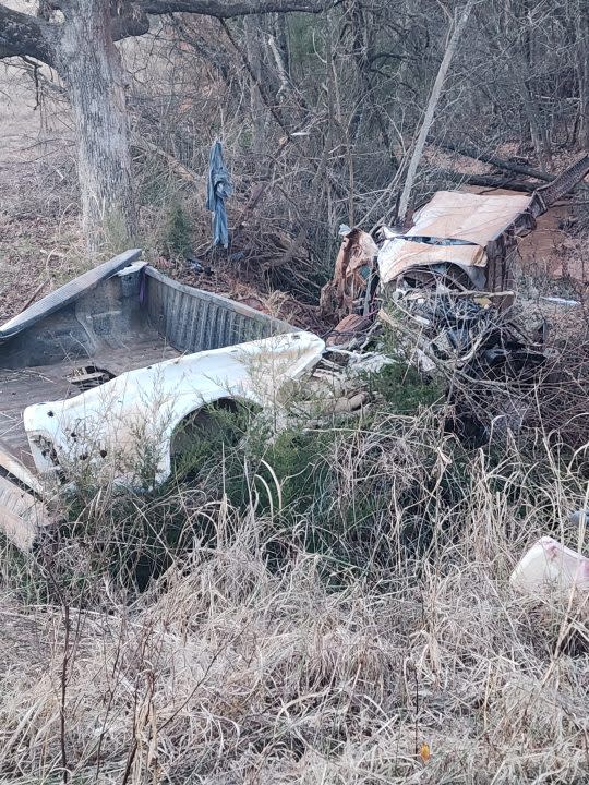 Fatal Cleveland County crash. Image courtesy Cleveland County Sheriff's Office.