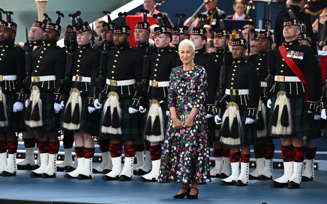 Actor Helen Mirren hosts the event