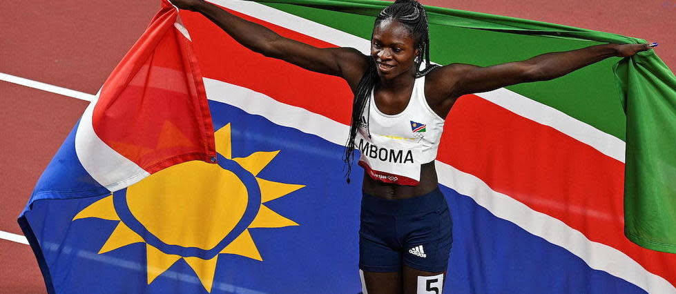 La Namibienne Christine Mboma est devenue vice-championne olympique à Tokyo avec le temps de 21 sec 81au 200 m.  
