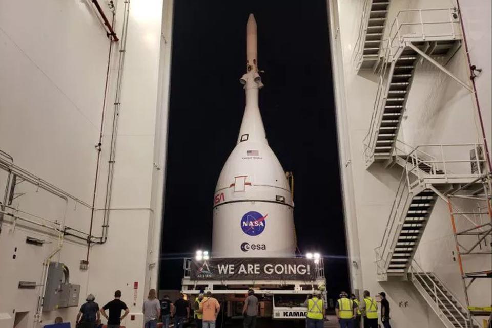 La nave espacial Orión de la NASA está lista para su viaje a la Luna | Imagen NASA/JPL