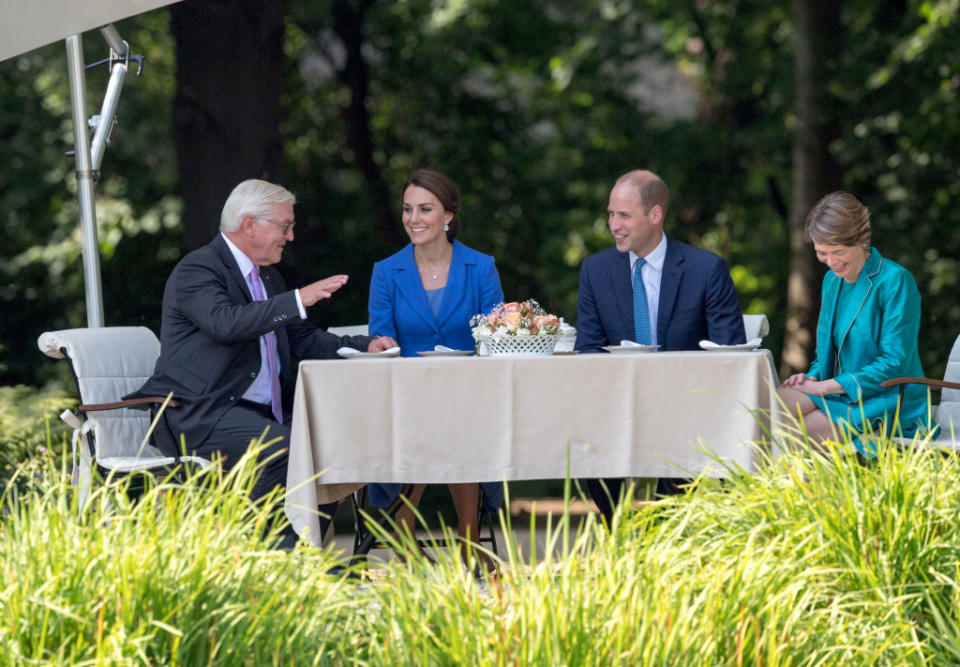 Besuch beim Bundespräsidenten auf Schloss Bellevue