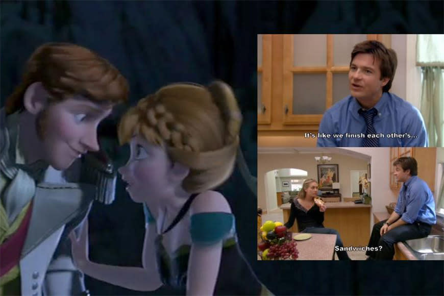 Arrested Development homage in Frozen