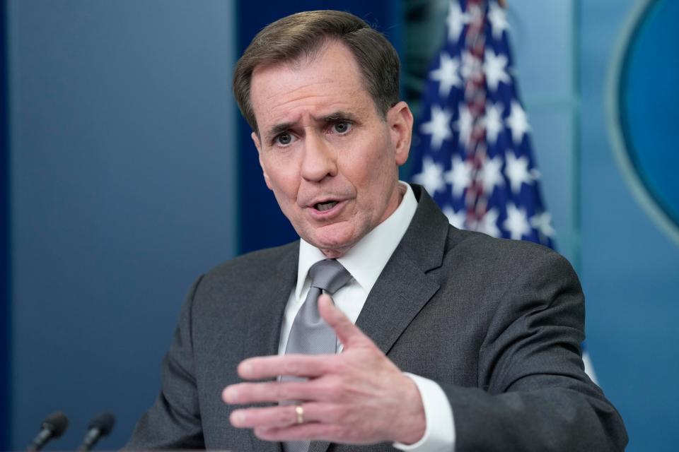 National Security Council spokesman John Kirby (Copyright 2023 The Associated Press. All rights reserved.)