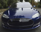 A Tesla Model S electric vehicle is shown in San Francisco, California, U.S., April 7, 2016. REUTERS/Alexandria Sage