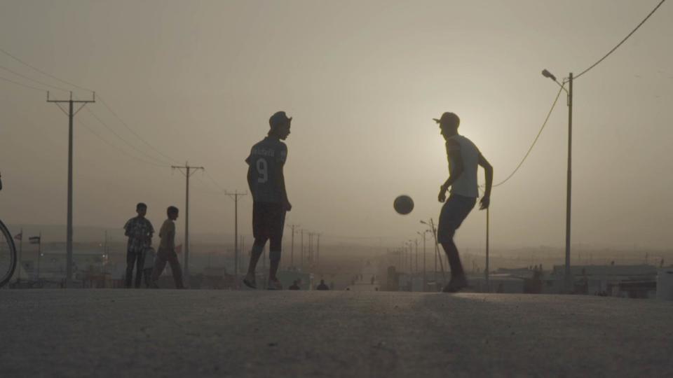 A scene from 'Captains of Zaatari' by Ali El Arabi, an official selection of the 2021 Sundance Film Festival.