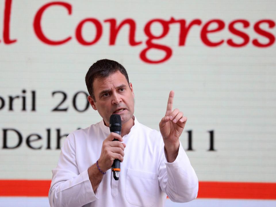 Rahul Gandhi has resigned as the leader of India's main opposition party, saying he took responsibility for a disastrous general election performance that saw Narendra Modi sweep to victory for a second term.Mr Gandhi had offered to resign as president of the Congress party the day after the result was announced on 23 May, but party officials had hoped to convince him to stay.Congress won just 52 parliamentary seats in the election to the BJP's 303. The only performance worse than that in Congress's history since independence was in 2014, when it took 44 seats and Mr Gandhi was again the face of the party. In an open letter, Mr Gandhi said it had been "an honour for me to serve the Congress Party, whose values and ideals have served as the lifeblood of our beautiful nation".By contrast, he accused Mr Modi's ruling Hindu nationalist Bharatiya Janata Party (BJP) of launching an "attack on our country and our cherished constitution", saying: "I have no hatred or anger towards the BJP but every living cell in my body instictively resists their idea of India."And Mr Gandhi suggested the vote had not been "a free and fair election", saying the BJP had undermined the Indian press, judiciary and election commission. "We didn't fight a political party in the 2019 election. Rather, we fought the entire machinery of the Indian state," he said.More follows