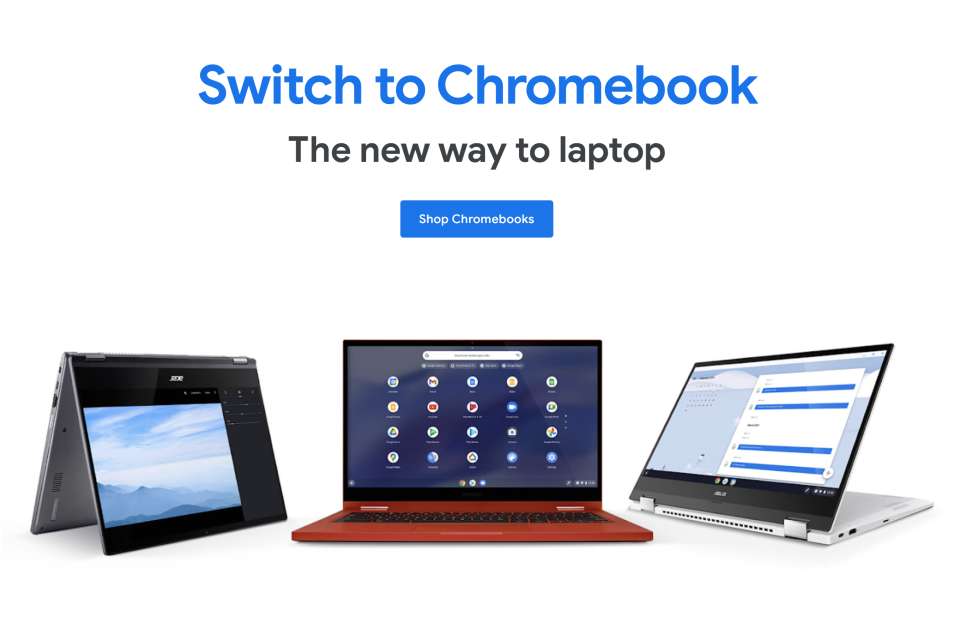 Chromebook: Starting at under $100, laptops built on Google’s Chrome OS are ideal for basic tasks, like notetaking, word processing, and web browsing. Just make sure the keyboard is large enough for comfortable (and ergonomic) typing.