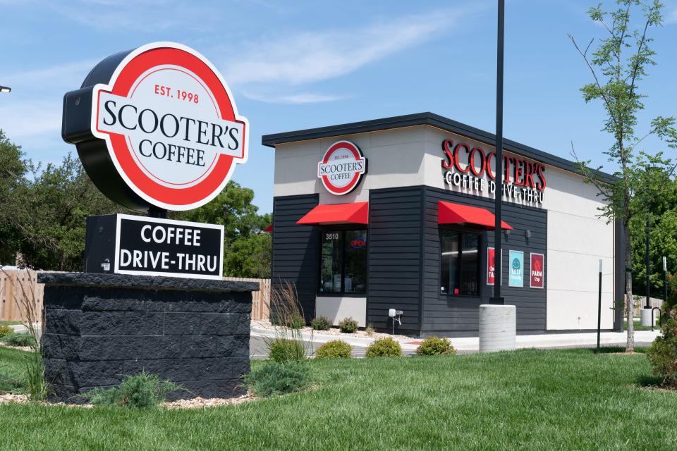 Scooter's Coffee has four locations around Topeka including this one at 3510 S.E. 29th.