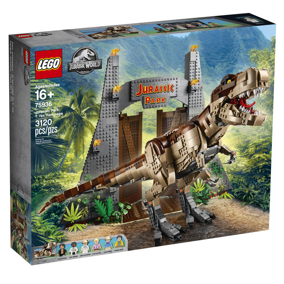 75936 – LEGO Jurassic World Jurassic Park: T. rex Rampage