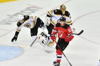 NHL: Boston Bruins at New Jersey Devils