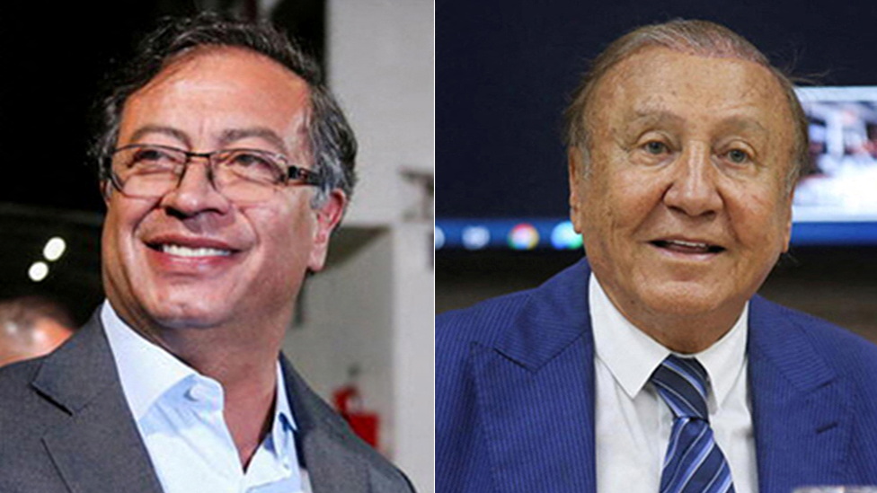 Gustavo Petro y Rodolfo Hernández.