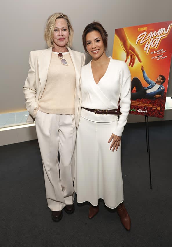 Melanie Griffith y Eva Longoria