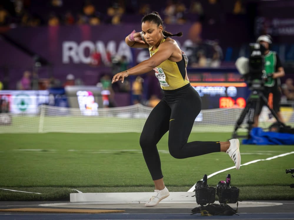 Yemisi Ogunyele in Rom (IMAGO/BEAUTIFUL SPORTS/Axel Kohring)