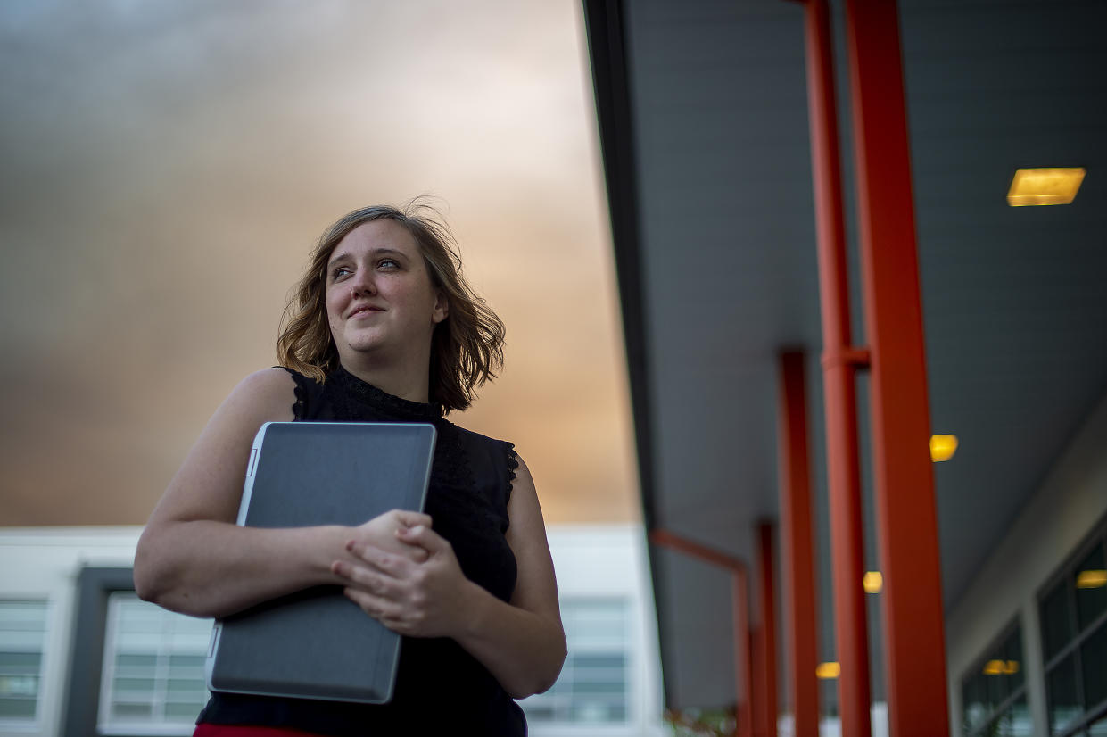 Jamie Davila, una de las administradoras de Ultranauts, en Beaverton, Oregon, el 8 de septiembre de 2020. (Amanda Lucier/The New York Times)