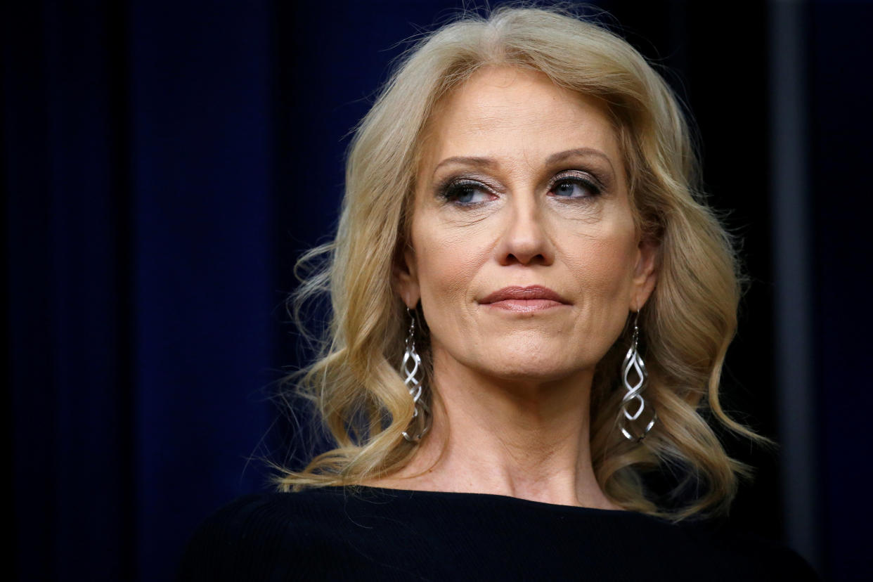 Kellyanne Conway, a top adviser to President Donald Trump. (Photo: Leah Millis / Reuters)