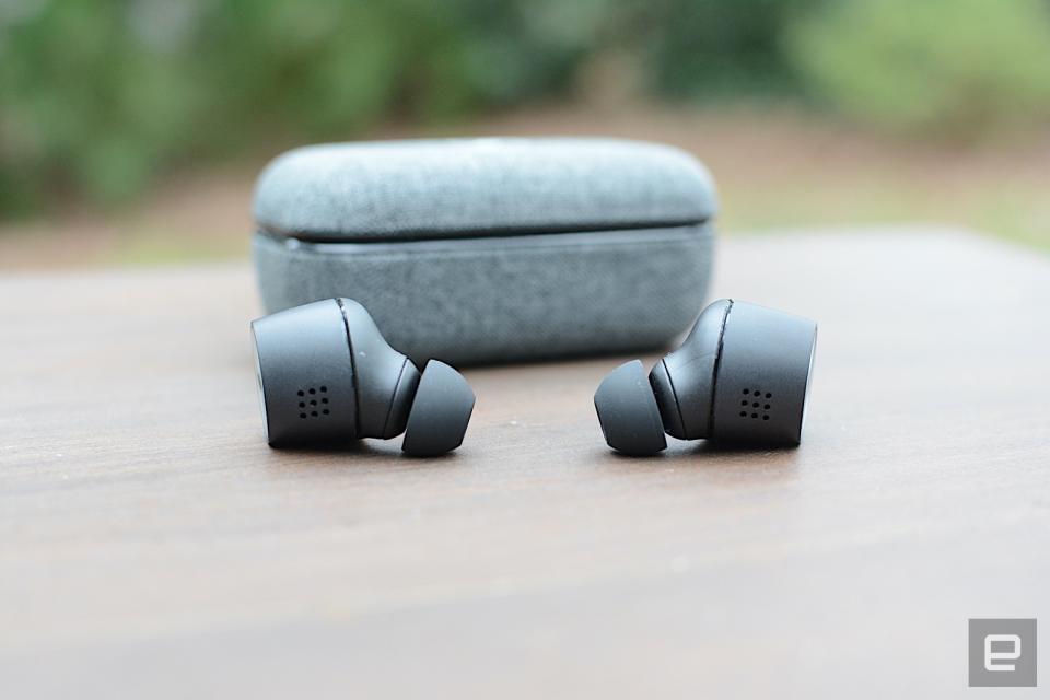 Sennheiser’s second-generation true wireless earbuds not only have extended battery life and active noise cancellation, but they’re also more pleasant to use. The touch controls are a lot more reliable this time around and the company kept the customization that allows you to fine-tune settings. The only unfortunate thing here is the price.