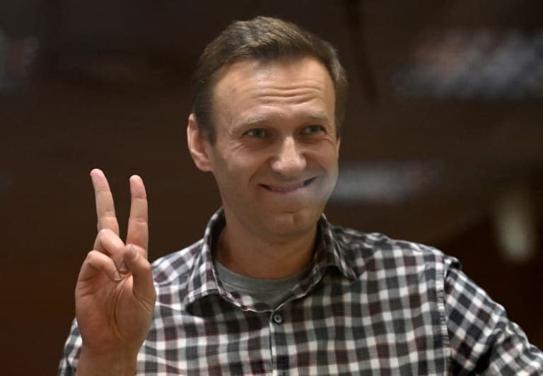 L'opposant russe Alexeï Navalny lors d'une audience au tribunal à Moscou, le 20 février 2021 - Kirill KUDRYAVTSEV © 2019 AFP