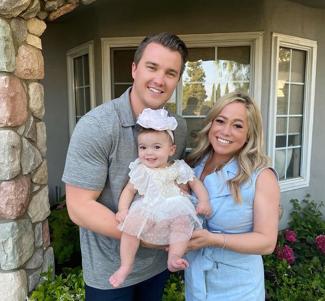 <p>Bryan celebrated her first Mother's Day with her <a href="https://people.com/parents/sabrina-bryan-daughter-comillia-monroe-first-photo-exclusive/" rel="nofollow noopener" target="_blank" data-ylk="slk:daughter Comillia Monroe;elm:context_link;itc:0;sec:content-canvas" class="link ">daughter Comillia Monroe</a>, who she shares with husband <a href="https://people.com/music/sabrina-bryan-marries-jordan-lundberg/" rel="nofollow noopener" target="_blank" data-ylk="slk:Jordan Lundberg;elm:context_link;itc:0;sec:content-canvas" class="link ">Jordan Lundberg</a>. </p> <p>Bryan <a href="https://www.instagram.com/p/COrKjEcHFRO/" rel="nofollow noopener" target="_blank" data-ylk="slk:posted a photo;elm:context_link;itc:0;sec:content-canvas" class="link ">posted a photo</a> with her family of three celebrating on Instagram, captioning the sweet post, "First Mother’s Day with my lil family!! So grateful God picked me to be this little ones Mommy! Monroe you have filled my life with so much love, you are truly my greatest gift. You have already shown the world how strong you are! I can’t wait to see all the amazing things you will do and be right by your side every step of the way! Thank you hubs for the perfect day! 💗"</p>