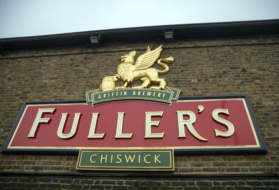 Fullers said sales fell in the run up to Christmas. (Steve Parsons / PA) (PA Wire)