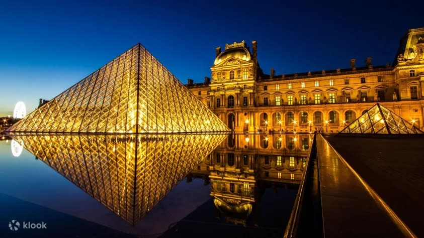 Louvre, París, Francia.  (foto: Klook SG)