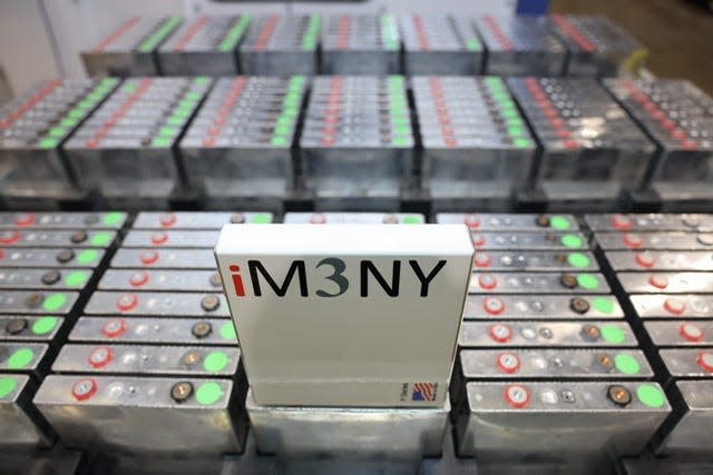 Battery cells produced by iM3NY in Endicott can be used for electric vehicles, grid-scale energy storage systems and military applications.