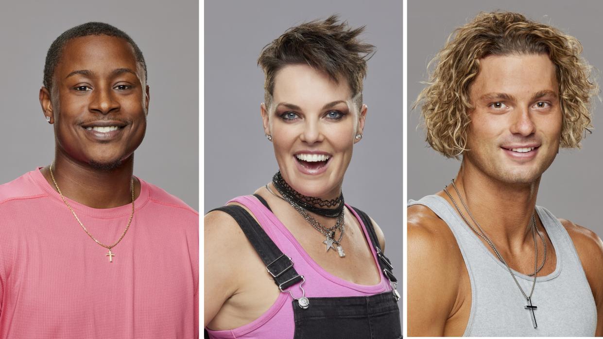  Jared Fields, Bowie Jane Ball and Matt Klotz on Big Brother 