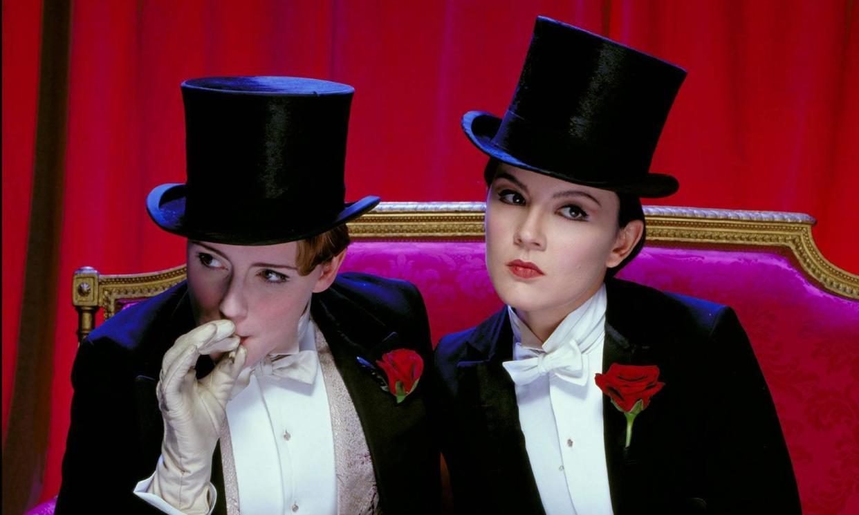 <span>Keely Hawes, left, and Rachael Stirling as Kitty Butler and Nan Astley in the 2002 BBC adaptation of Tipping the Velvet.</span><span>Photograph: BBC/Allstar</span>