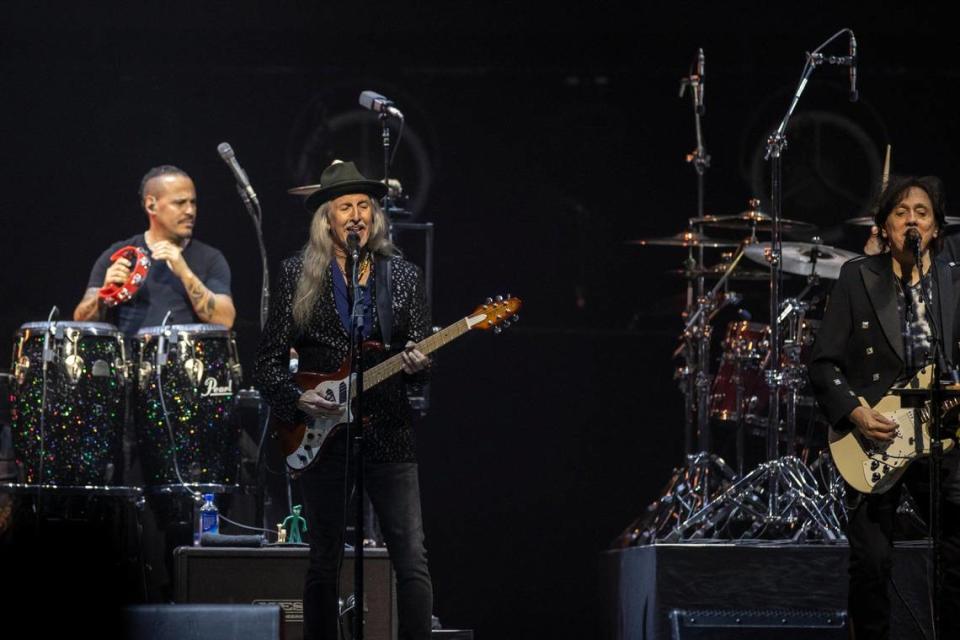 The Doobie Brothers open for the Eagles, who performed during their “The Long Goodbye” tour at Rupp Arena in Lexington, Ky., on Tuesday, Nov. 14, 2023.