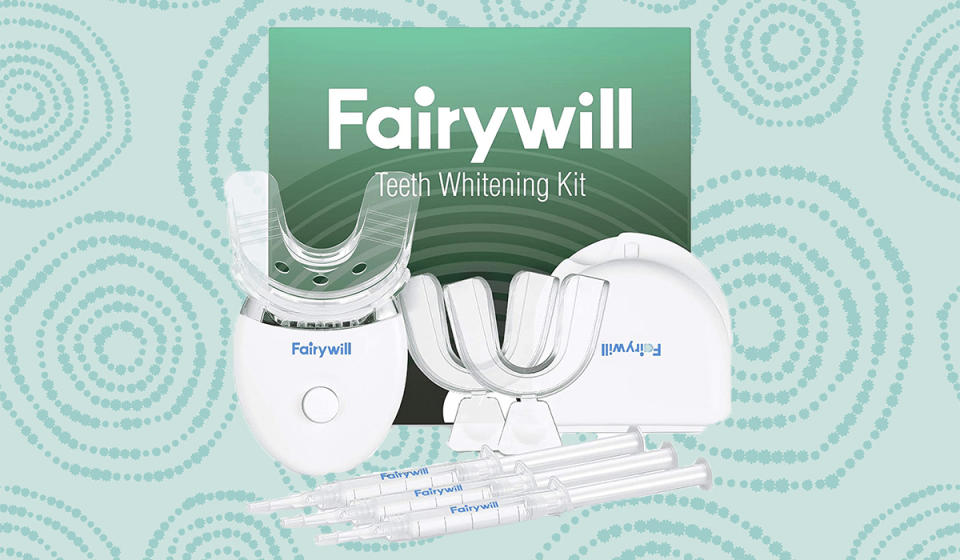 Two reasons to smile: the fast, safe results you'll get from this Fairywill kit, and the stupid-low price you'll pay for it. (Photo: Amazon)