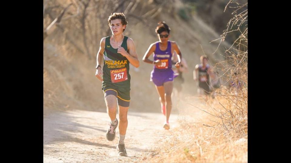 Hilmar High School junior Jeffery Mendonca is the Merced Sun-Star Male Cross Country Athlete of the Year.