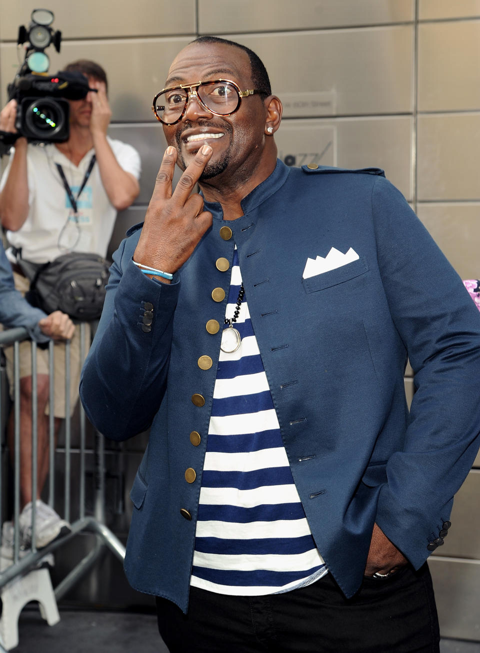 "American Idol" Season 12 judge Randy Jackson arrives for day one auditions at Jazz at Lincoln Center on Sunday, Sept. 16, 2012 in New York. (Photo by Evan Agostini/Invision/AP)