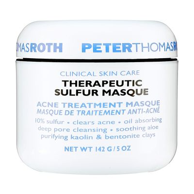 7) Therapeutic Sulfur Acne Treatment Mask