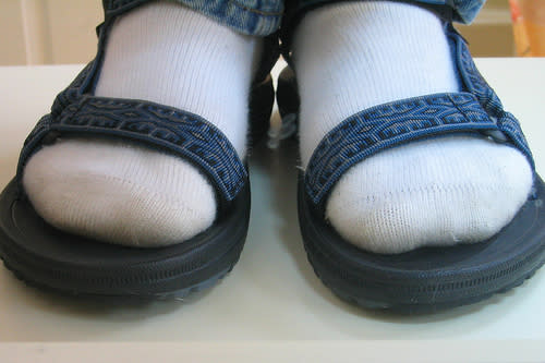 2. Socks & Sandals