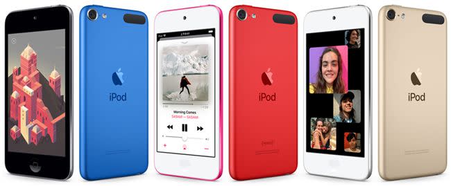  最後一批第7代產品iPod Touch將繼續銷售，直到庫存賣完。（圖／資料照）