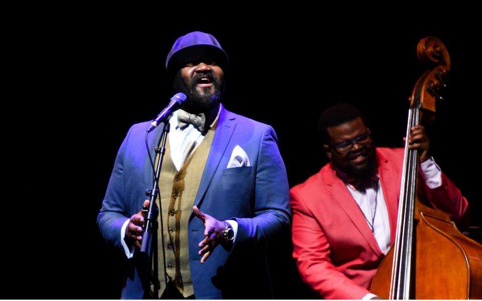 Gregory Porter playing the Royal Albert Hall, in 2016 - Rex