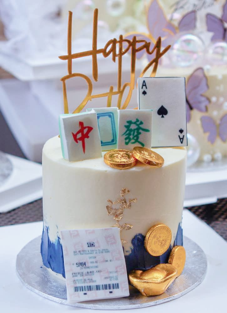 Image of gambling cake