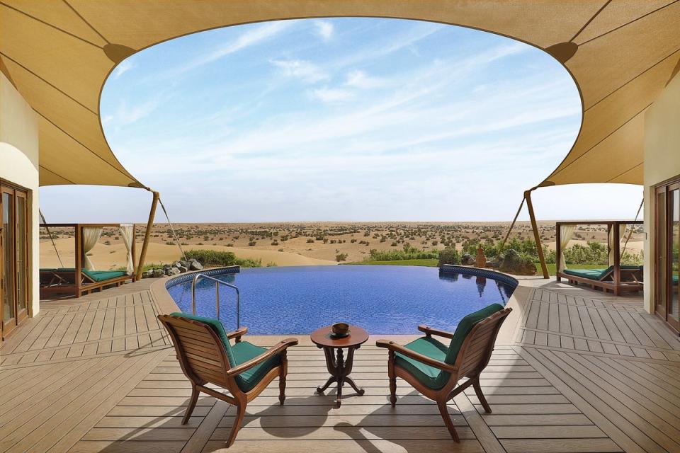 Contemplative desertscapes at Al Maha (Al Maha, a Luxury Collection Desert Resort & Spa)