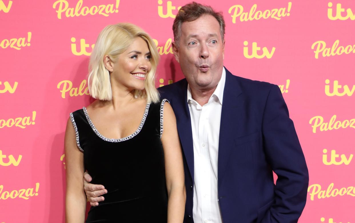 Piers Morgan is sick of losing to Holly Willoughby at the NTAs (Credit: Getty Images)