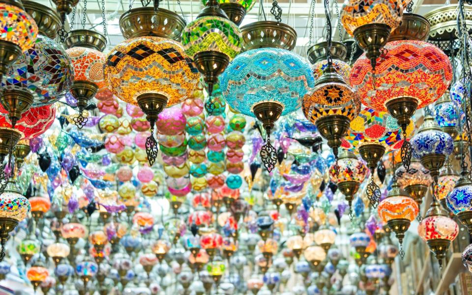 Lamps in the Mutrah Souq - Getty