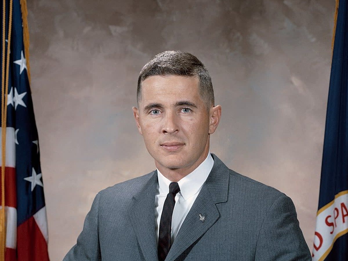 An official photograph of Apollo 8 astronaut William Anders (NASA)