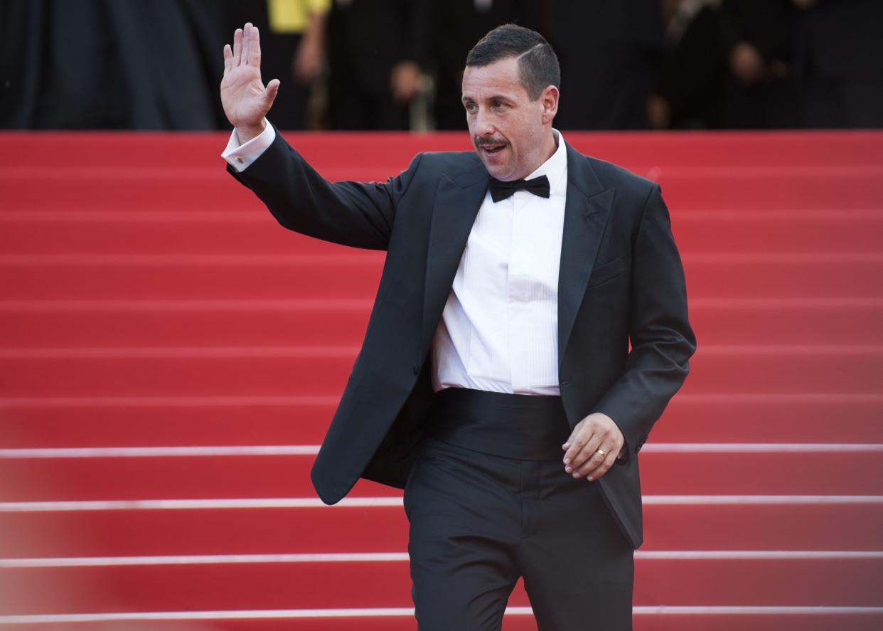 Adam Sandler erhielt auf den 70. Filmfestspielen in Cannes viel Zuspruch. (Bild: Arthur Mola/Invision/AP)