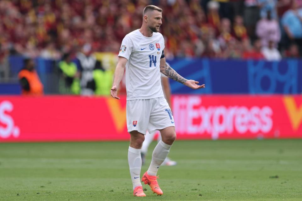 Captain Milan Skriniar is irreplaceable for Slovakia (Getty Images)