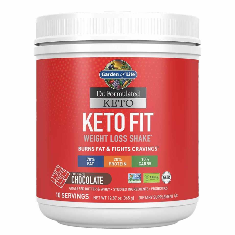 Garden of Life Dr. Formulated Keto Fit Weight Loss Shake. (Photo: Amazon)