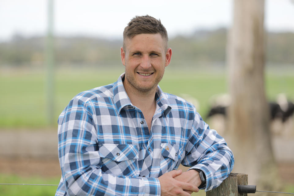 Farmer Wants A Wife Australia 2022 contestant Farmer Ben. Photo: supplied.