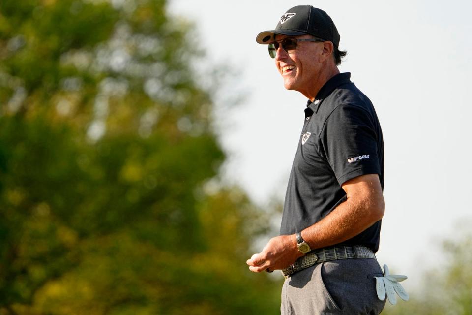 Phil Mickelson was delighted with the shock news (USA TODAY Sports via Reuters Con)