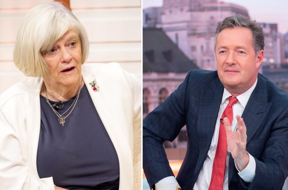 Things got heated on today’s GMB. (REX)