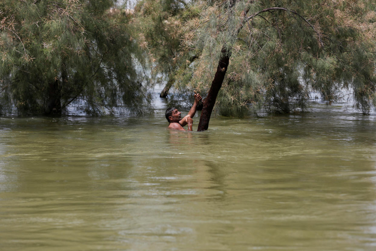 El cambio climático ha dejado escenas desgarradoras en Pakistán/ Foto: REUTERS/Akhtar Soomro