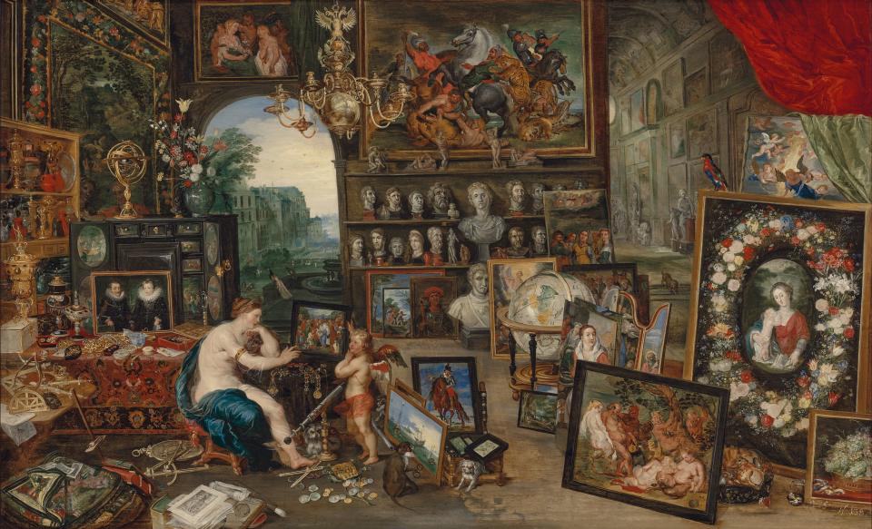 Jan Brueghel The Younger, "The Five Senses, Sight"