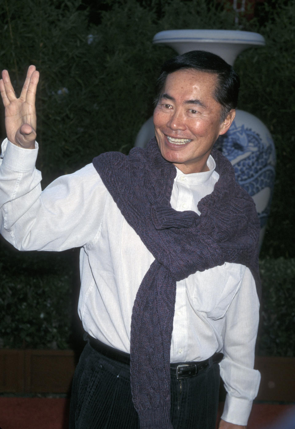 George Takei during the world premiere of "Mulan" at Hollywood Bowl.