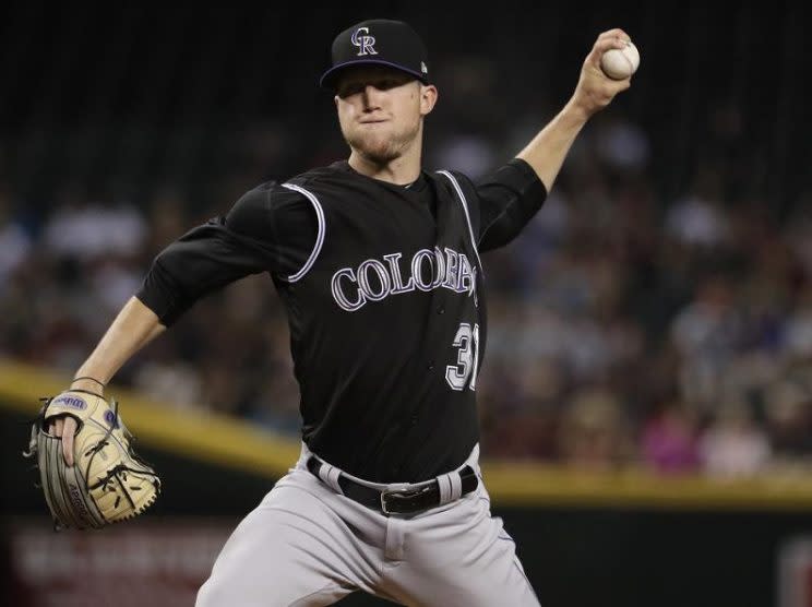 Denver native Kyle Freeland has provided a huge lift for the Rockies. (AP)